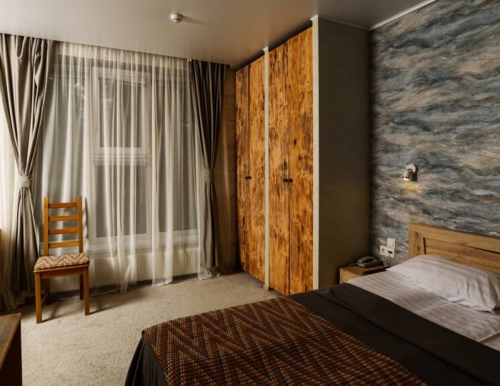 Стандартный 2-местный в деревянном коттедже (ЭтноХаус) - Санаторий-профилакторий «Лаго-Наки» Красный Мост