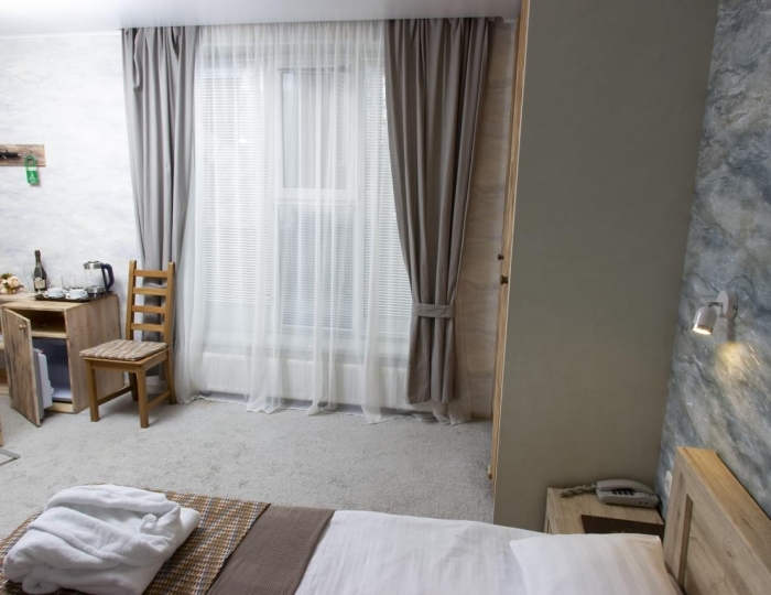 Стандартный 2-местный в деревянном коттедже (ЭтноХаус) - Санаторий-профилакторий «Лаго-Наки» Красный Мост