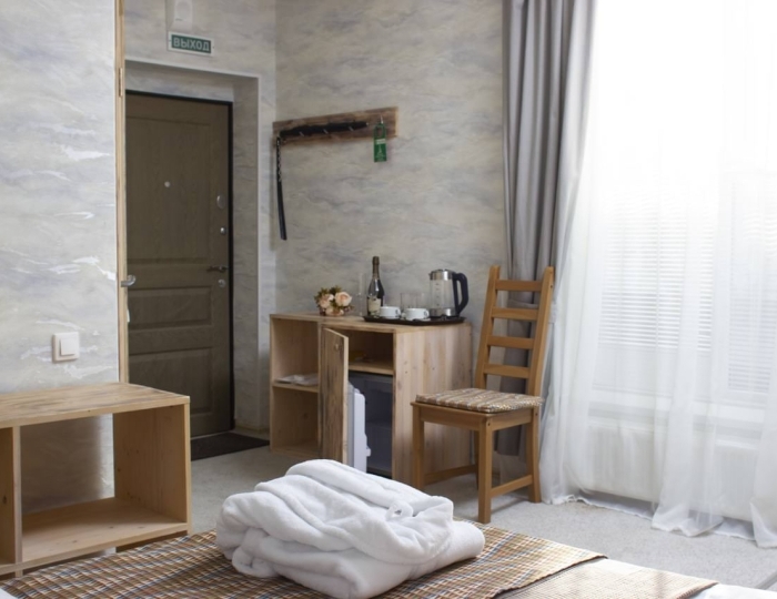 Стандартный 2-местный в деревянном коттедже (ЭтноХаус) - Санаторий-профилакторий «Лаго-Наки» Красный Мост